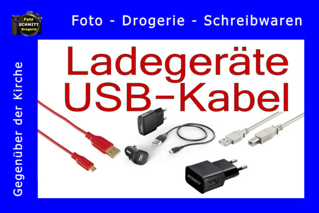 Ladegeraete, USB Kabel, LAN Kabel, Auto Ladegerte, Zubehr in 63500 Seligenstadt Froschhausen