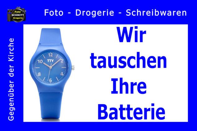 Wir tauschen Ihre Uhren Batterie  in Seligenstadt Froschhausen